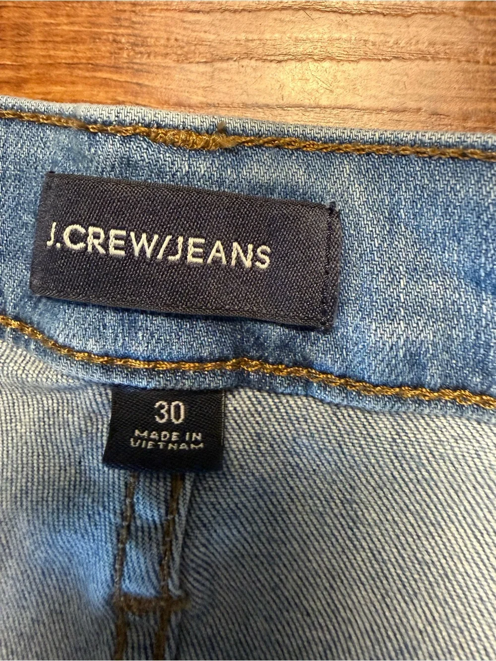 J.Crew 9” High-Rise Toothpick Skinny Jeans Women’s Size 30 Light Wash Stretch De